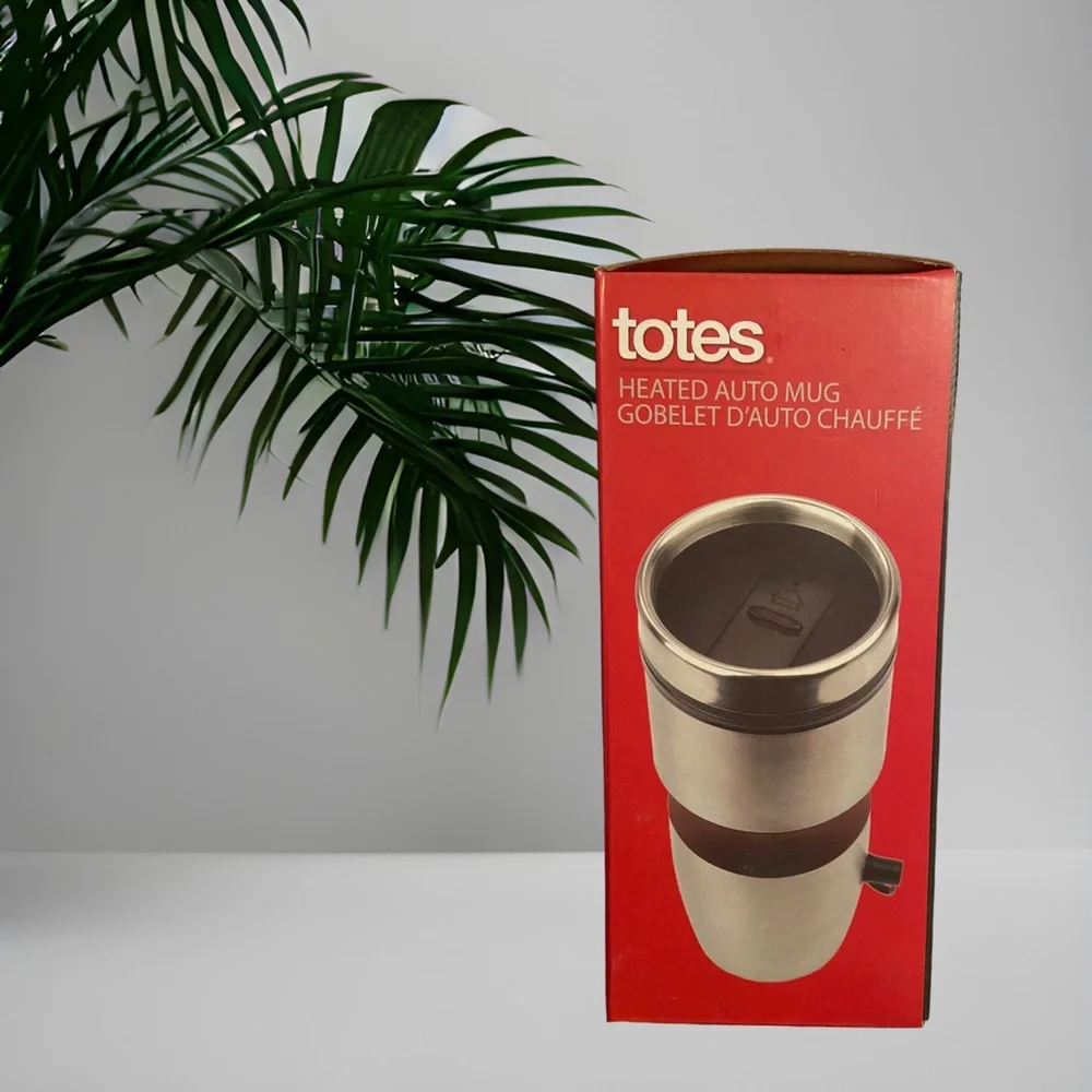 Totes Heated Auto Plug In Mug - Picture 1 of 7